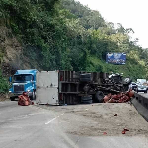Accidente de tránsito en Los Chorros