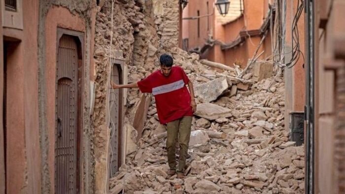 Terremoto en Marruecos 8 de septiembre 2023.
